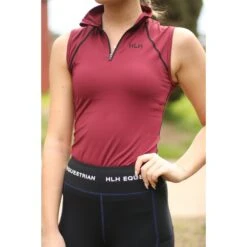 Sleeveless Base Layer By HLH Equestrian Apparel -King Breyer Shop sleeveless base layer by hlh equestrian apparel southern sport horses 12