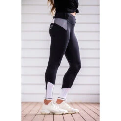 BARE Equestrian Performance Riding Tights With Unicorn Design. -King Breyer Shop unicorn bare equestrian performance riding tights southern sport horses 5