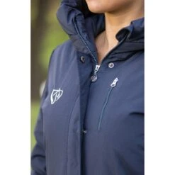 Waterproof Charlotte Jacket From BARE Equestrian Winter Series -King Breyer Shop waterproof charlotte jacket from bare equestrian winter series southern sport horses 3